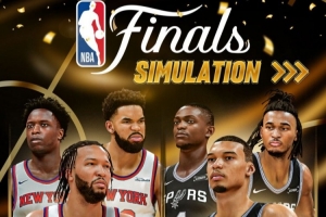 NBA2K模擬總決賽：馬刺4-2奪冠 文班亞馬榮膺FMVP配圖