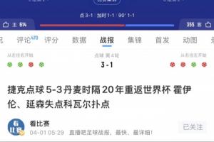 專業(yè)踢點(diǎn)球！捷克本屆通過(guò)附加賽晉級(jí)，連續(xù)點(diǎn)球淘汰愛(ài)爾蘭、丹麥配圖