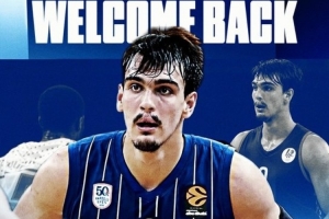 告別NBA！土耳其俱樂(lè)部安納托利亞艾菲斯官宣簽下薩里奇配圖